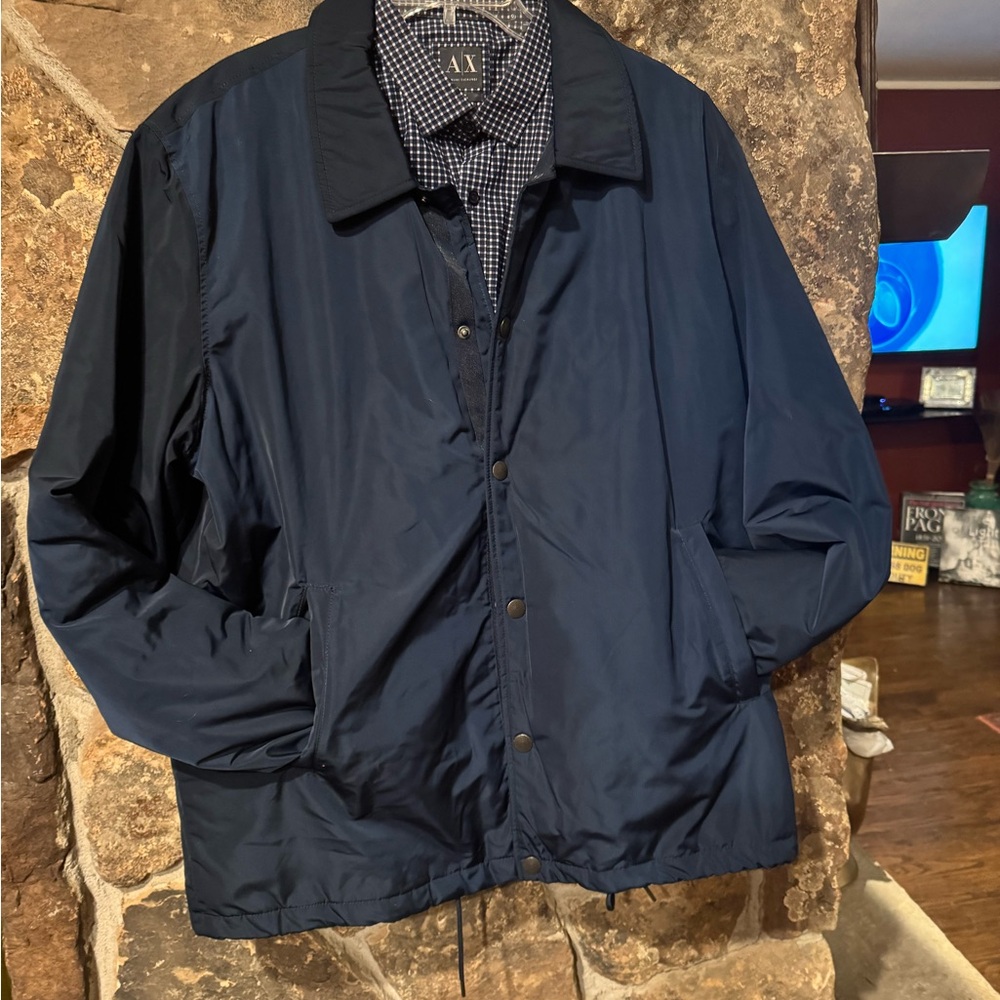 Men's Lucky Brand Navy Jacket NWOT❗️